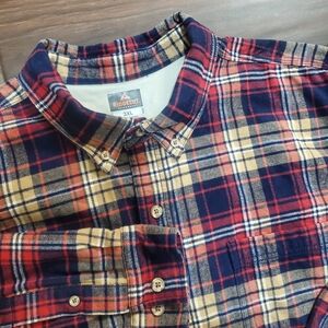 Ridgecut Toughwear Flannel Shirt Mens 3XL Heavy Warm Button Up Multicolor XXXl